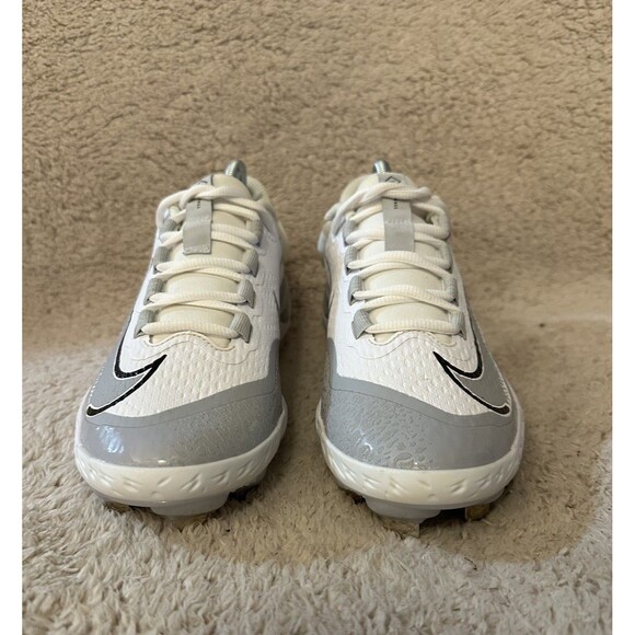 Nike Alpha Huarache Elite 4 Low Metal Baseball Cleats FD2745-104 Mens Size 7 - Picture 2 of 8